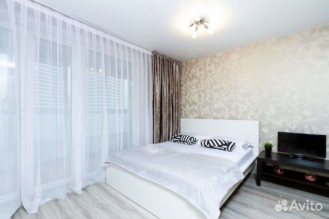 

1-к. квартира, 34 м², 2 кровати