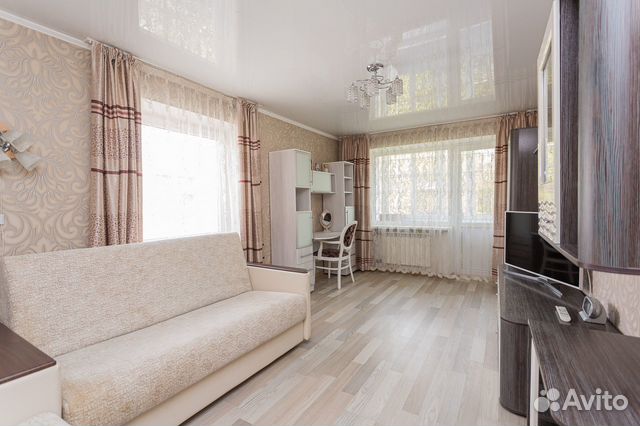 

2-к. квартира, 45 м², 2 кровати
