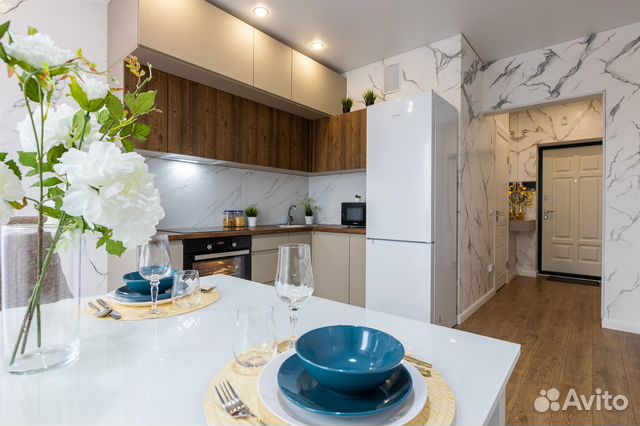 

1-к. квартира, 42 м², 2 кровати