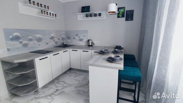 

1-к. квартира, 42,6 м², 2 кровати