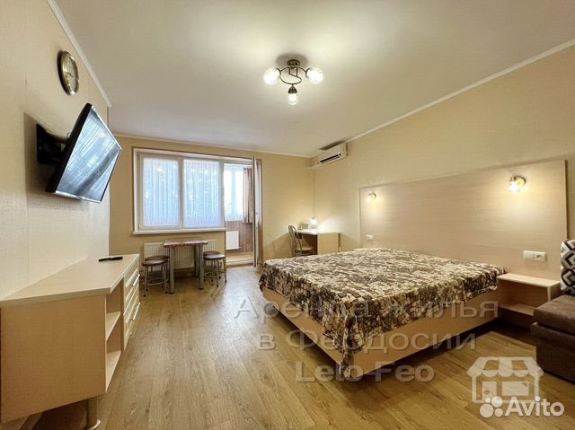 

Квартира-студия, 35 м², 2 кровати