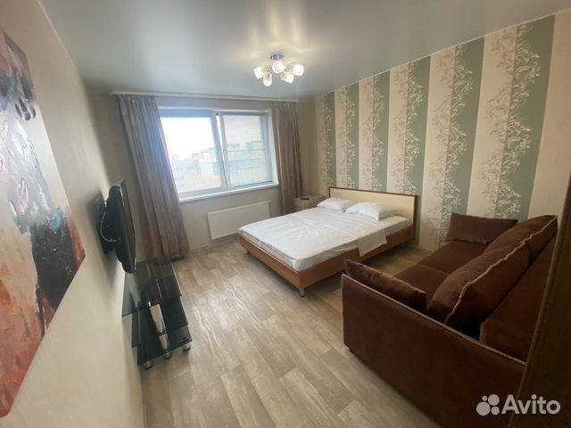 

1-к. квартира, 40 м², 2 кровати