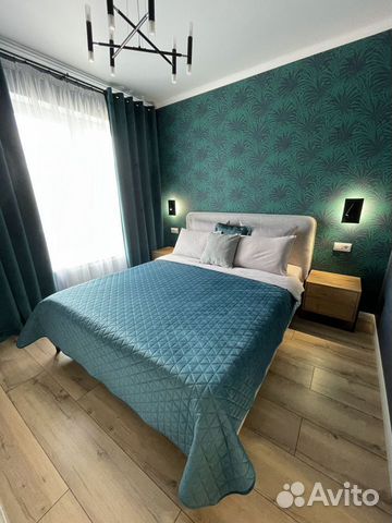 

1-к. квартира, 46 м², 2 кровати