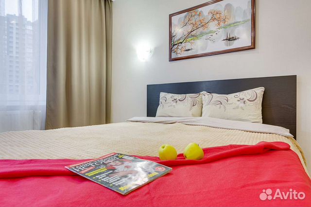 

Квартира-студия, 28 м², 2 кровати