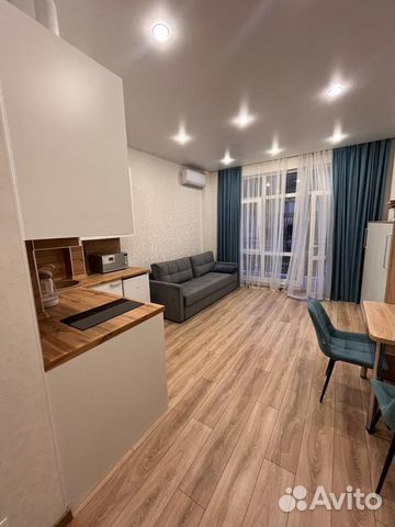 

Квартира-студия, 28 м², 2 кровати