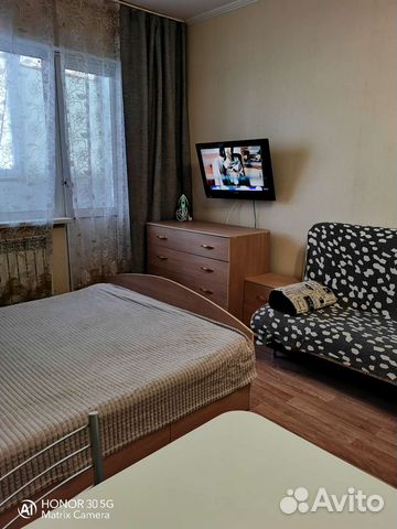 

Квартира-студия, 28 м², 2 кровати