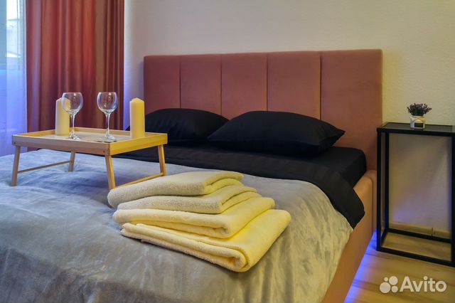 

Квартира-студия, 38 м², 2 кровати