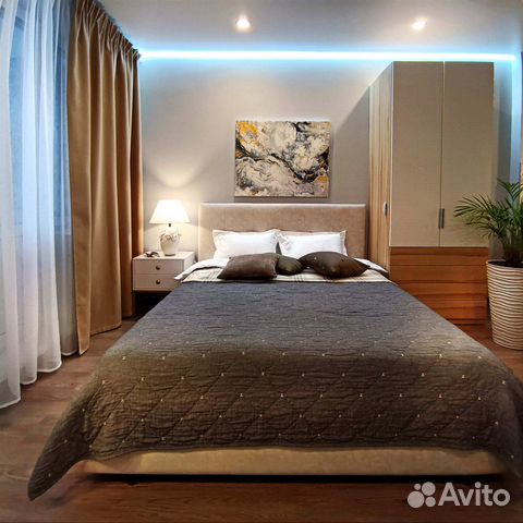 

Квартира-студия, 45 м², 2 кровати