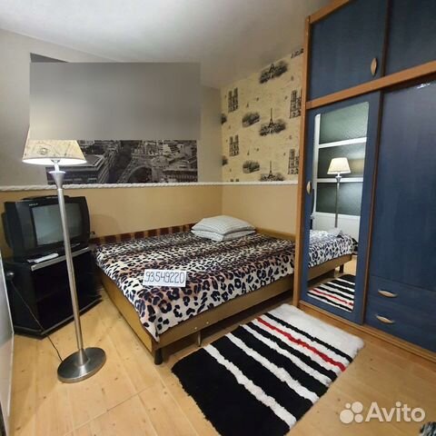 

Квартира-студия, 18 м², 2 кровати