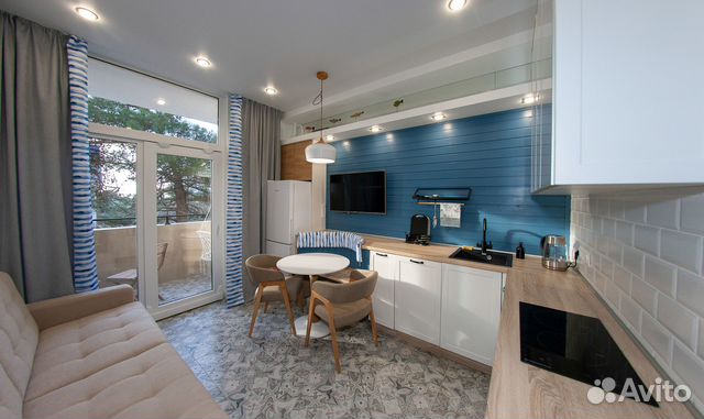 

1-к. квартира, 46 м², 2 кровати