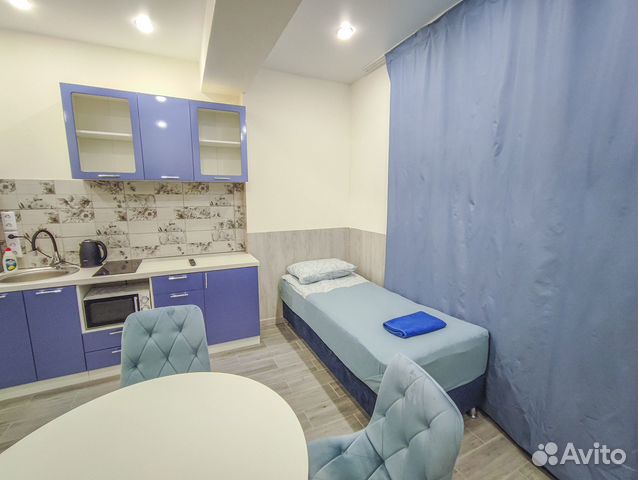 

Квартира-студия, 25 м², 2 кровати