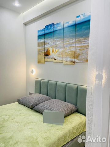 

1-к. квартира, 45 м², 2 кровати