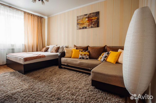 

1-к. квартира, 38 м², 2 кровати