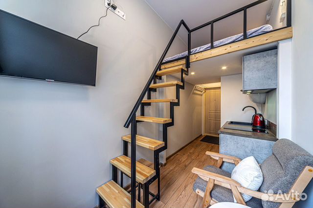 

Квартира-студия, 14 м², 1 кровать