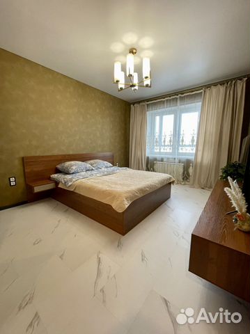 

1-к. квартира, 55 м², 2 кровати