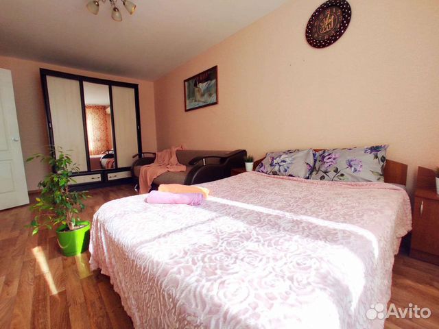 

1-к. квартира, 38 м², 2 кровати