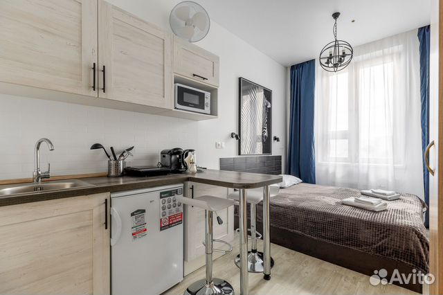 

Квартира-студия, 20 м², 1 кровать