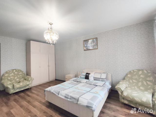 

1-к. квартира, 60 м², 2 кровати