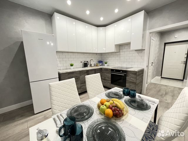 

1-к. квартира, 43 м², 2 кровати