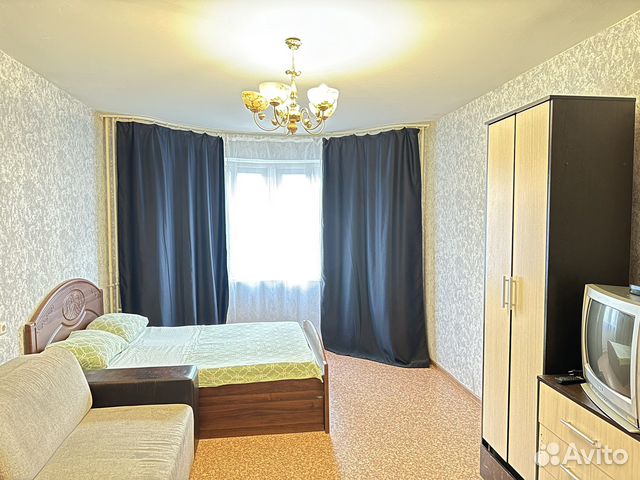 

1-к. квартира, 40 м², 2 кровати