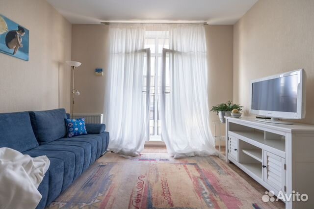 

1-к. квартира, 50 м², 2 кровати