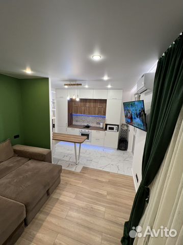

Квартира-студия, 28 м², 2 кровати