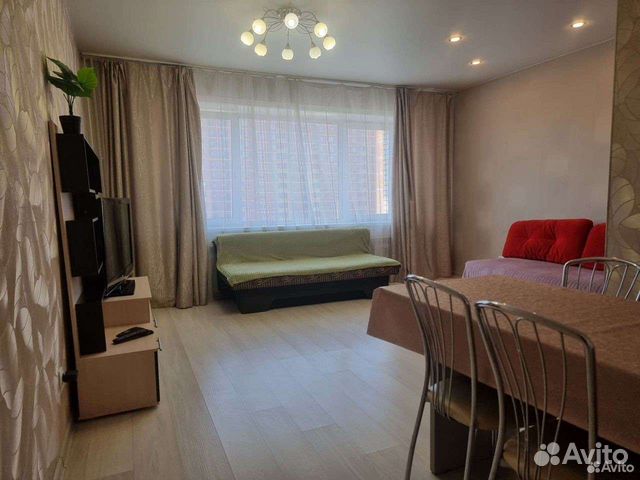 

1-к. квартира, 55 м², 3 кровати