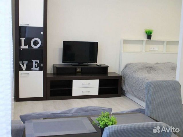 

Квартира-студия, 36 м², 2 кровати