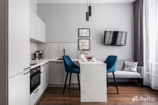 

Квартира-студия, 30 м², 1 кровать