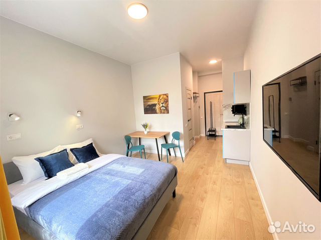 

Квартира-студия, 18 м², 1 кровать