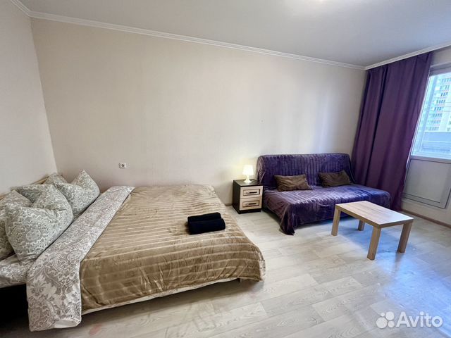 

1-к. квартира, 40 м², 3 кровати