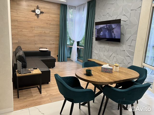 

1-к. квартира, 45 м², 2 кровати