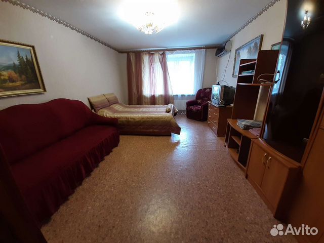 

1-к. квартира, 38 м², 2 кровати