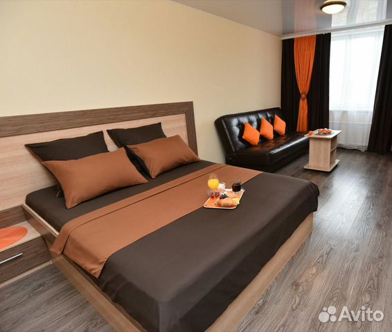 

1-к. квартира, 44 м², 3 кровати