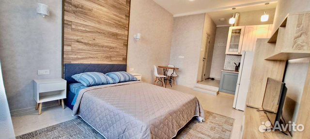 

Квартира-студия, 24 м², 3 кровати