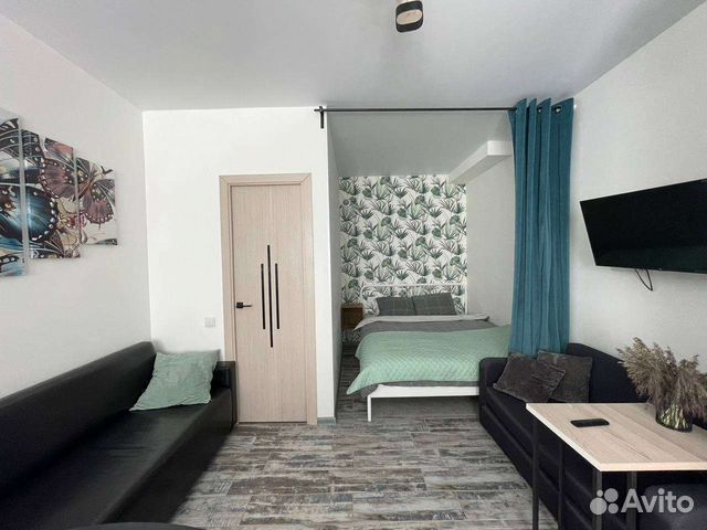 

Квартира-студия, 24 м², 2 кровати