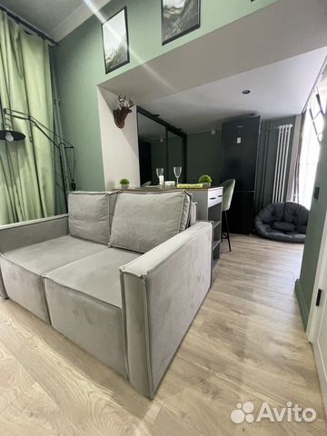 

Квартира-студия, 35 м², 2 кровати