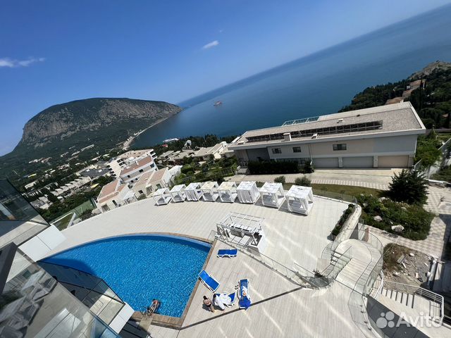 

Квартира-студия, 61 м², 2 кровати