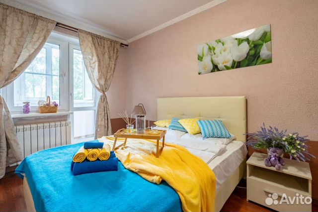

1-к. квартира, 38 м², 1 кровать