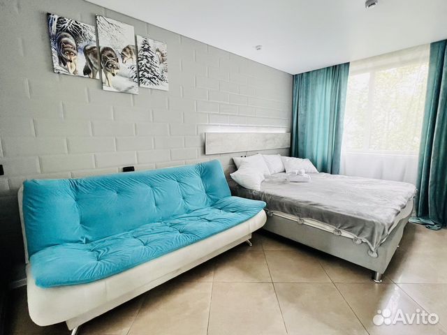 

Квартира-студия, 20 м², 3 кровати