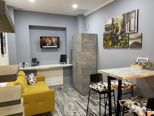 

1-к. квартира, 20 м², 2 кровати