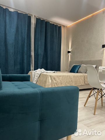 

Квартира-студия, 35 м², 1 кровать