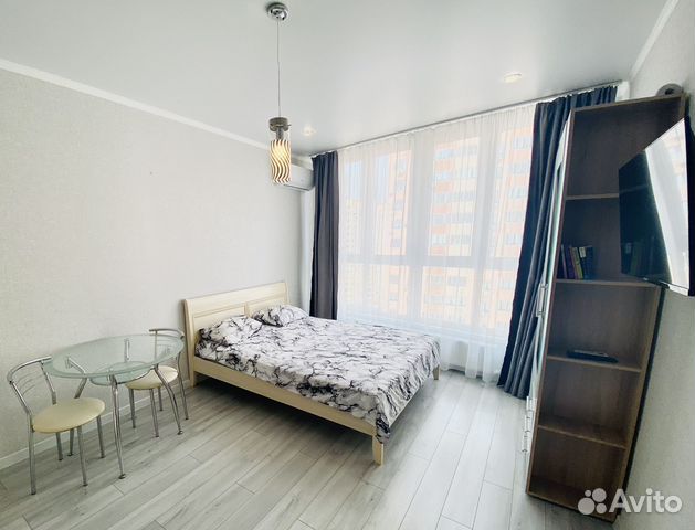 

Квартира-студия, 27 м², 1 кровать