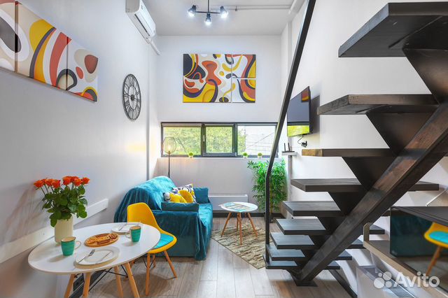 

Квартира-студия, 30 м², 2 кровати