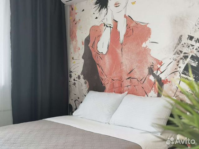 

Квартира-студия, 32 м², 2 кровати