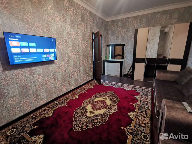

1-к. квартира, 43 м², 2 кровати