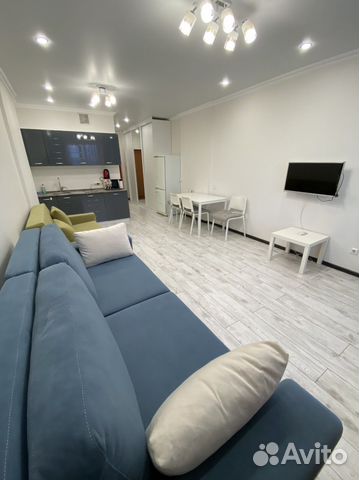 

Квартира-студия, 36 м², 2 кровати