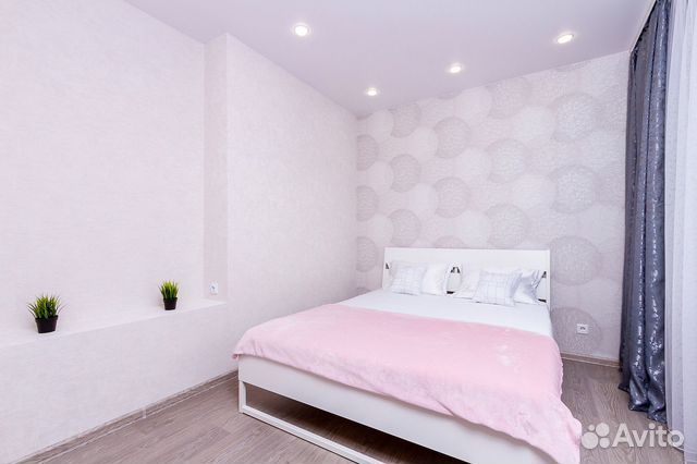 

1-к. квартира, 44 м², 2 кровати