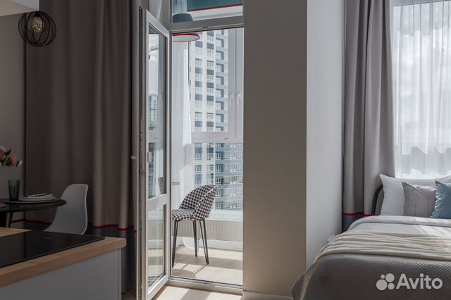 

Квартира-студия, 30 м², 1 кровать