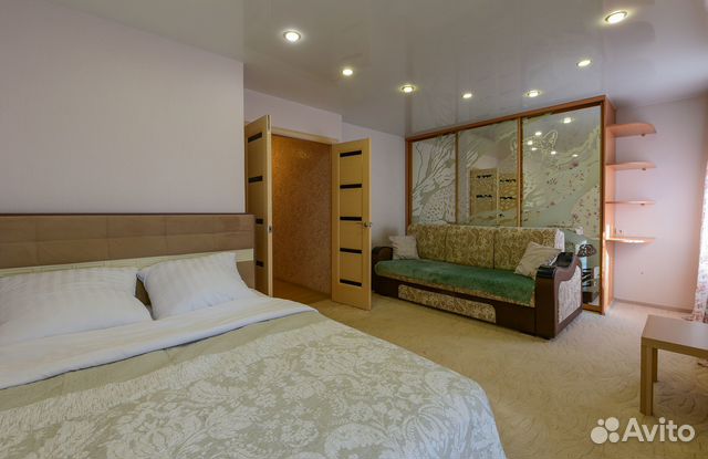 

1-к. квартира, 37 м², 2 кровати